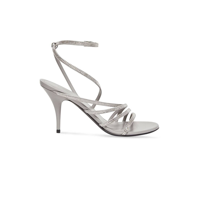 glow 90mm sandal with rhinestones 1