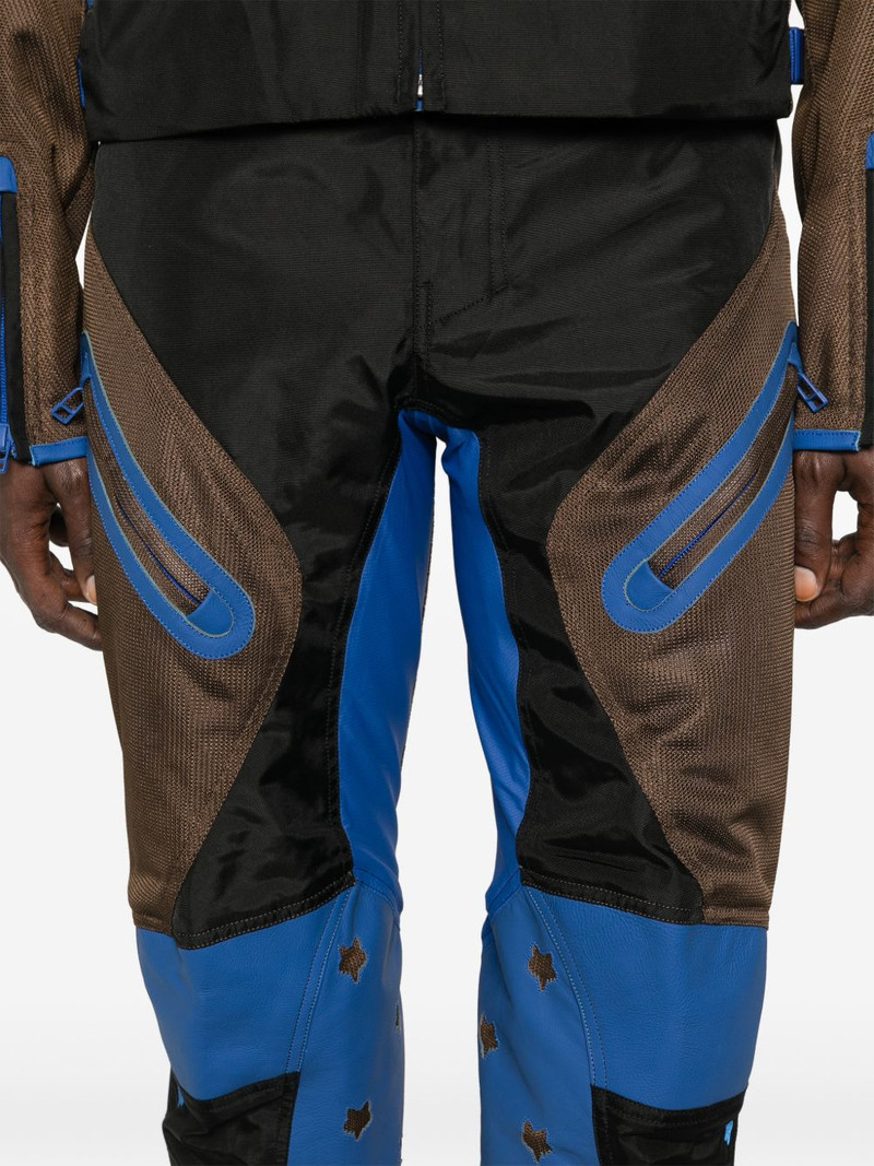 x Fox Lab zip fox motif trousers 5