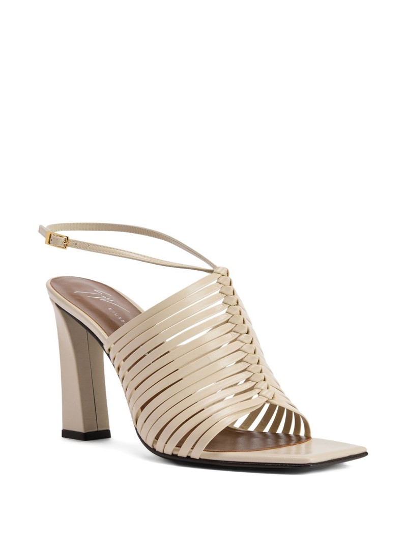 Giuseppe Zanotti Jane square-toe sandals outlook