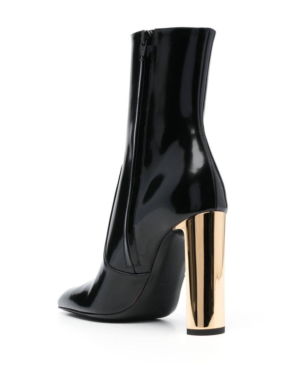Auteuil 100mm leather boots - 3