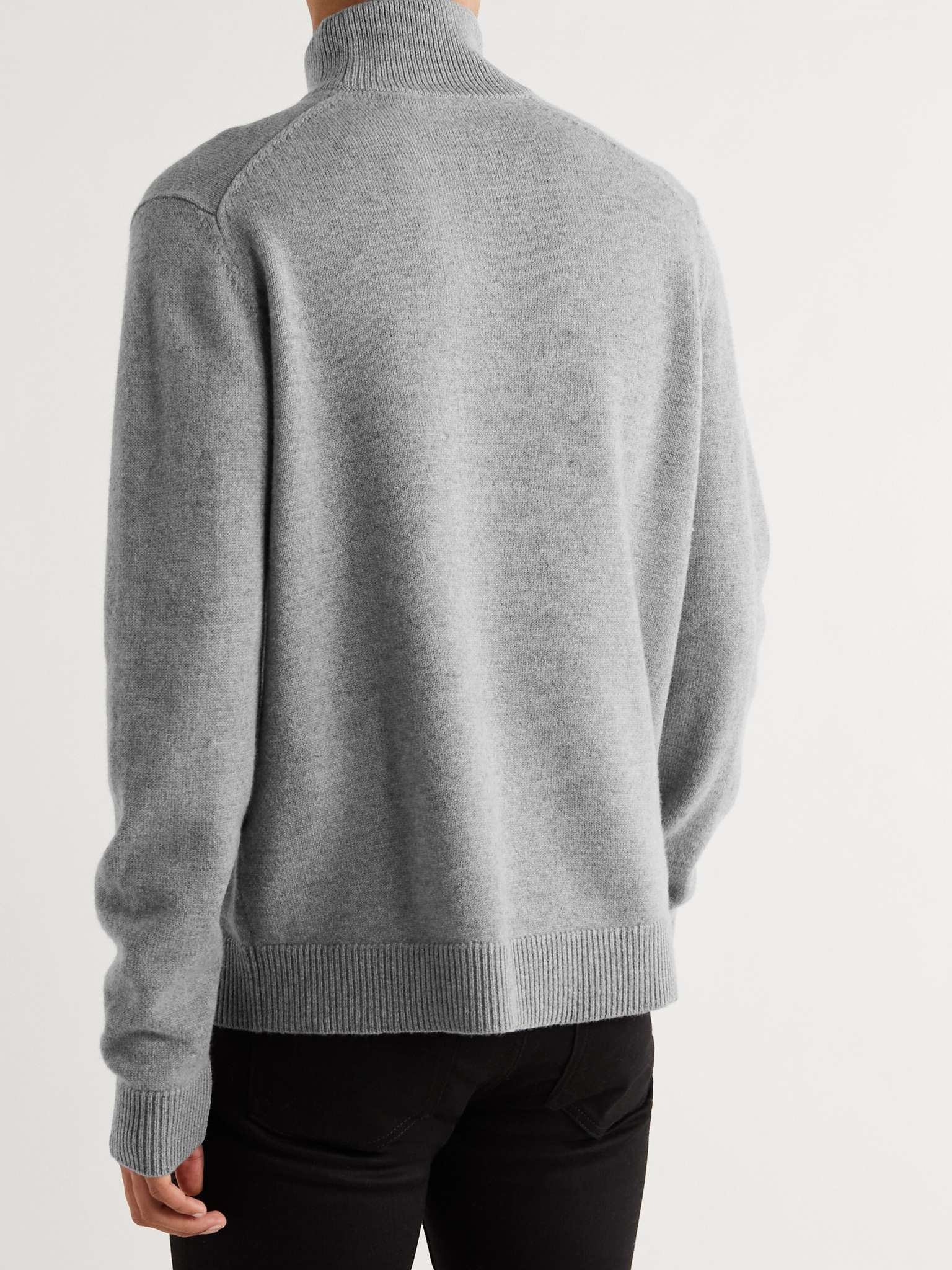 Kurtle Logo-Appliquéd Mélange Wool Rollneck Sweater - 4