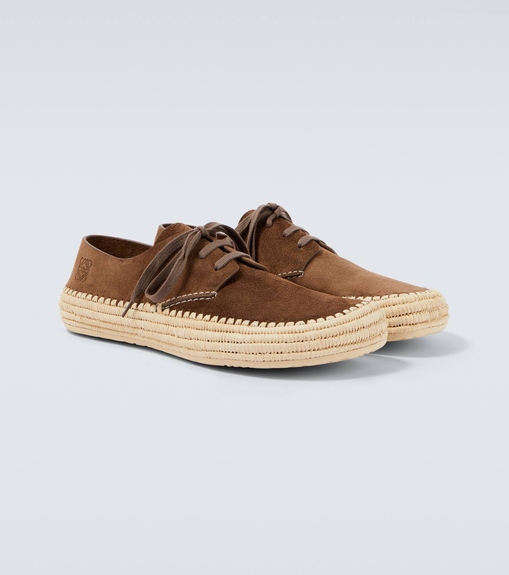Rio suede lace-up shoes - 5