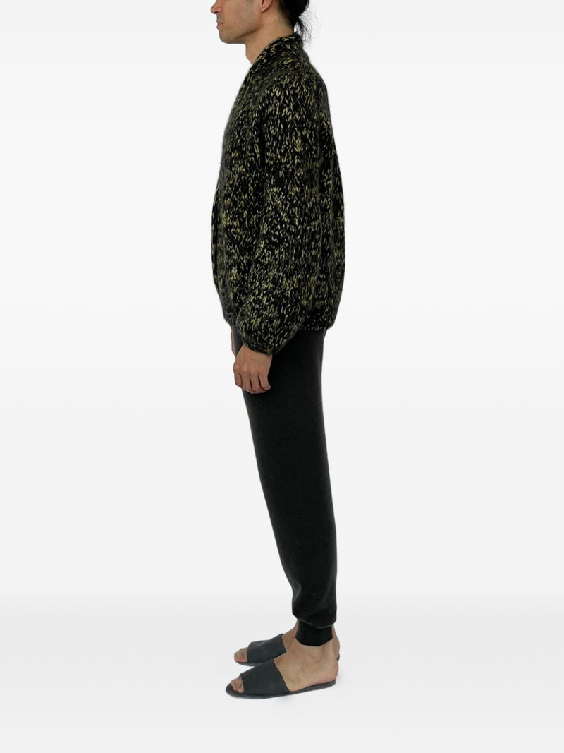FRENCKENBERGER chunky-knit shawl-lapel cardigan outlook