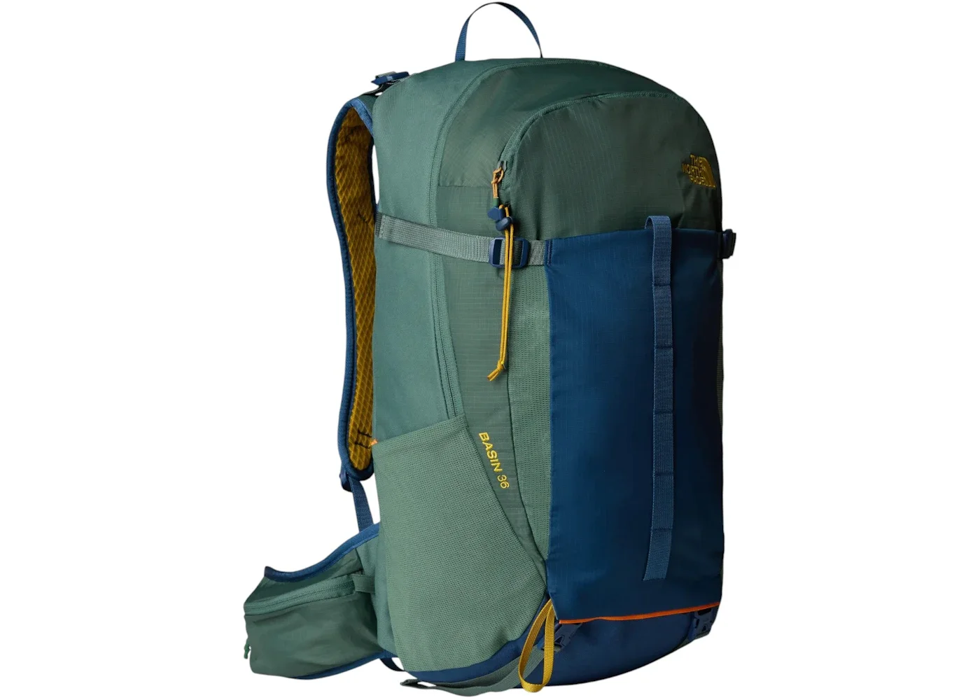 The North Face Basin Backpack Duck Green/Shady Blue - 1
