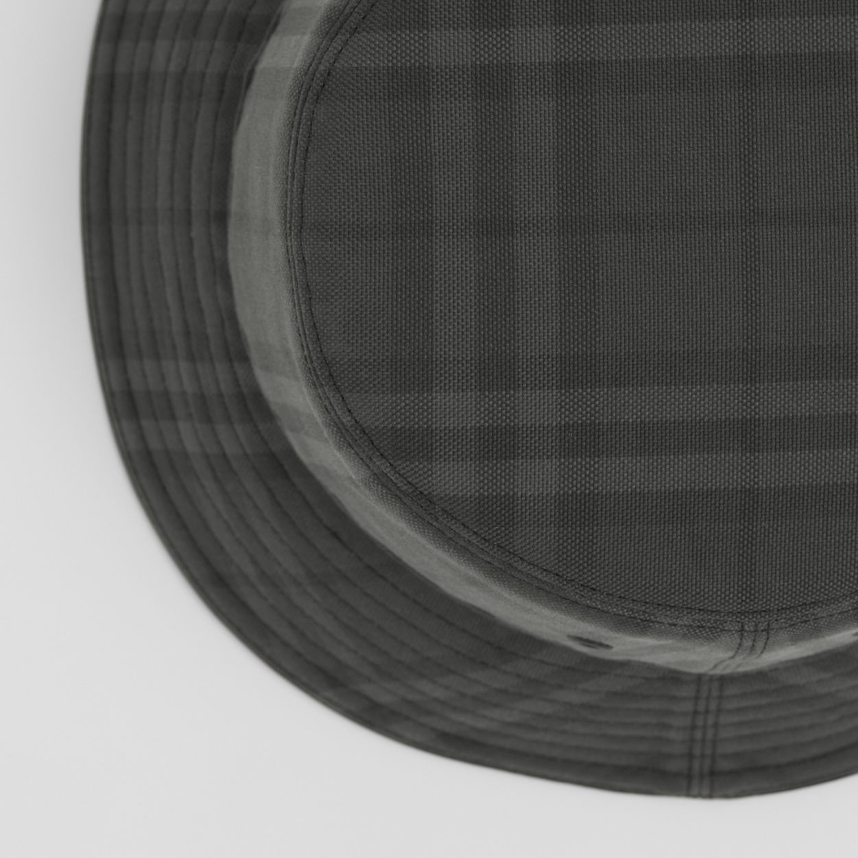 Vintage Check Cotton Bucket Hat - 5