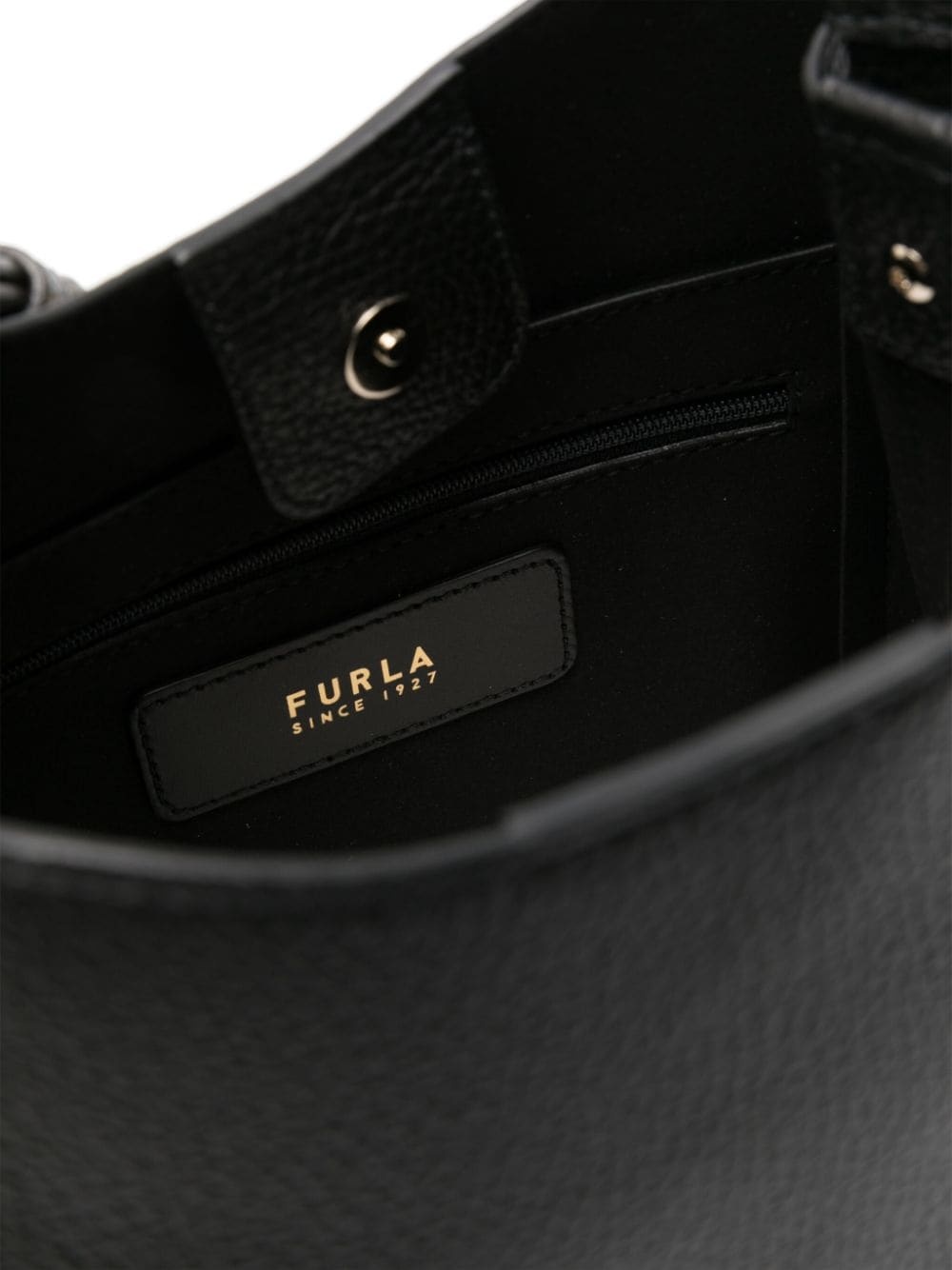 mini Nuvola leather bucket bag - 5