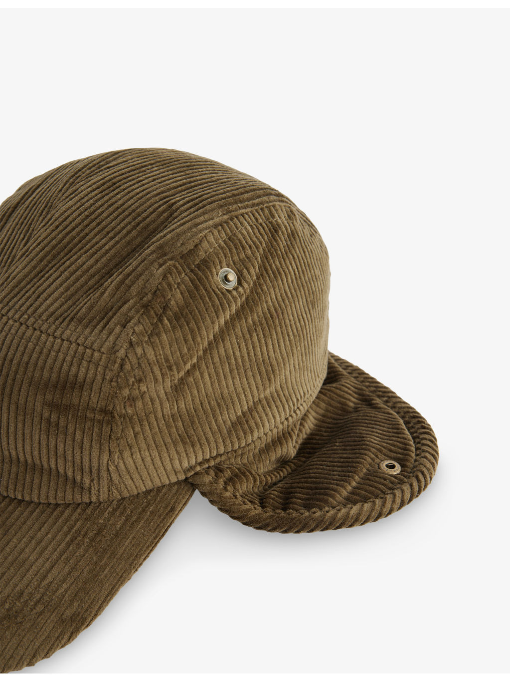 Lowfen Corduroy Trapper Hat - 5