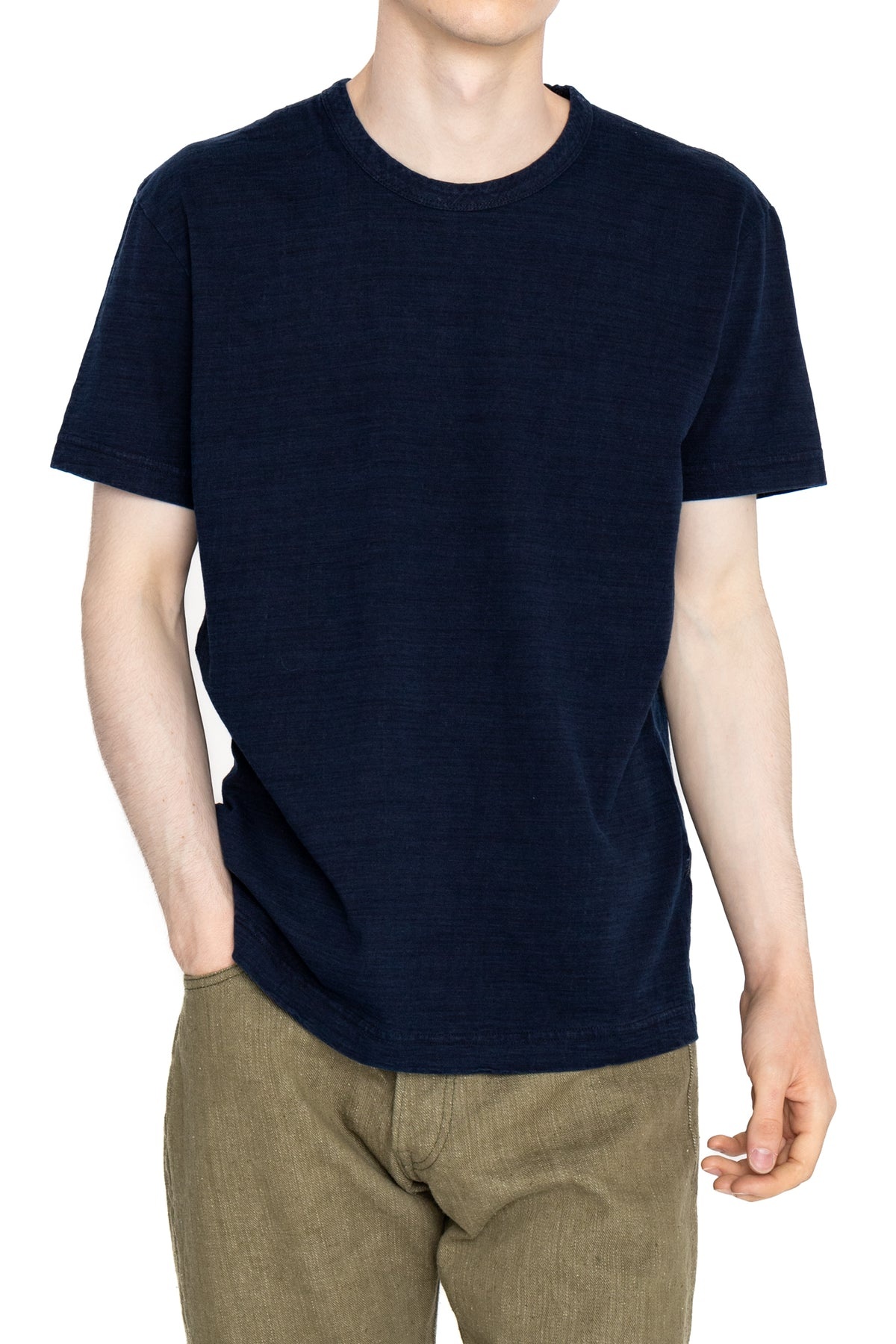 Natural Indigo Hand Dyed T-shirt - 2
