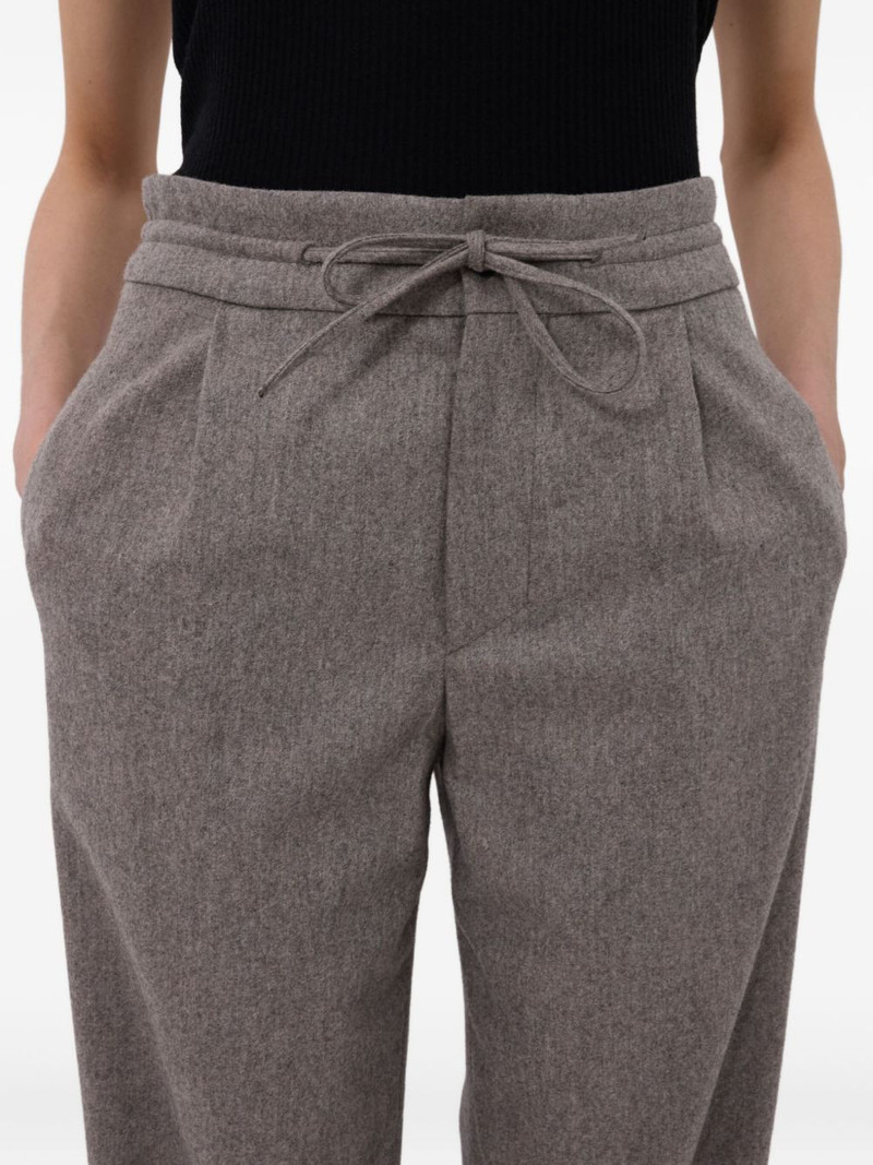 Harlem pleated drawstring trousers 5