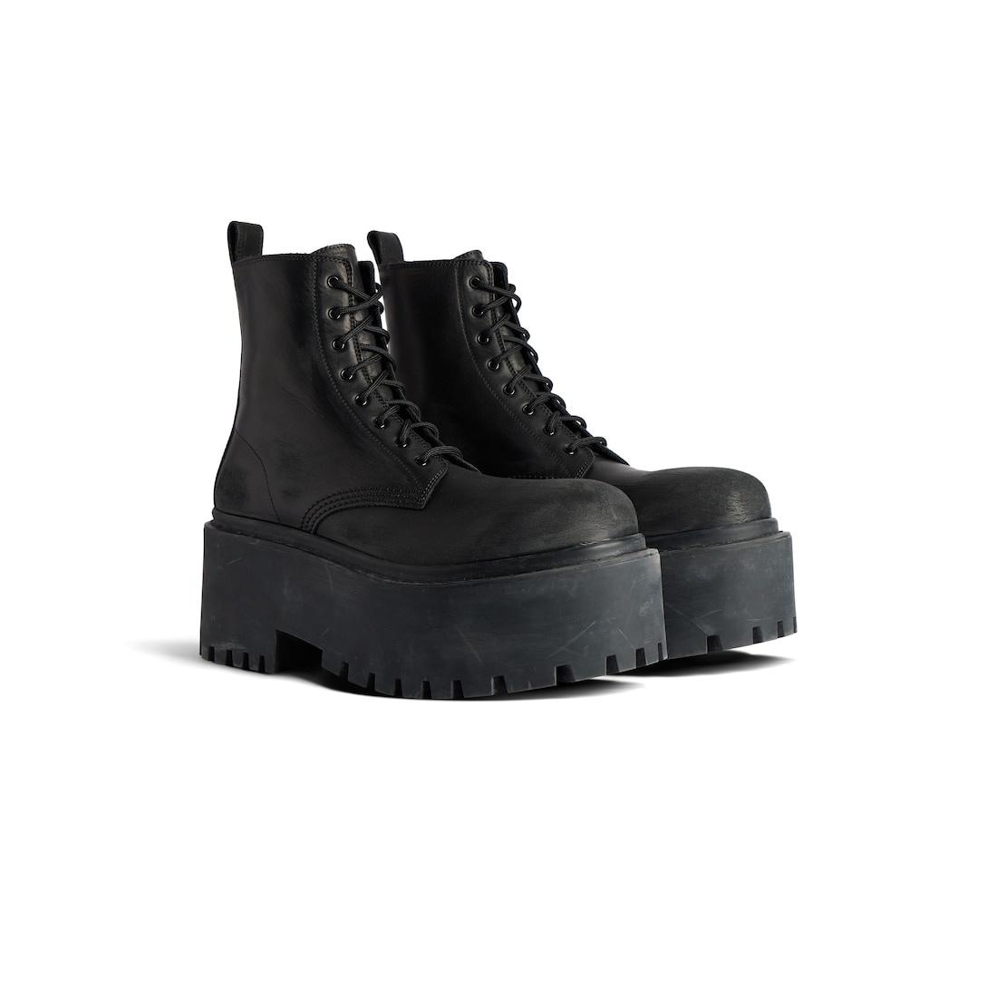 Women's Strike Platform Bootie in Black - 2
