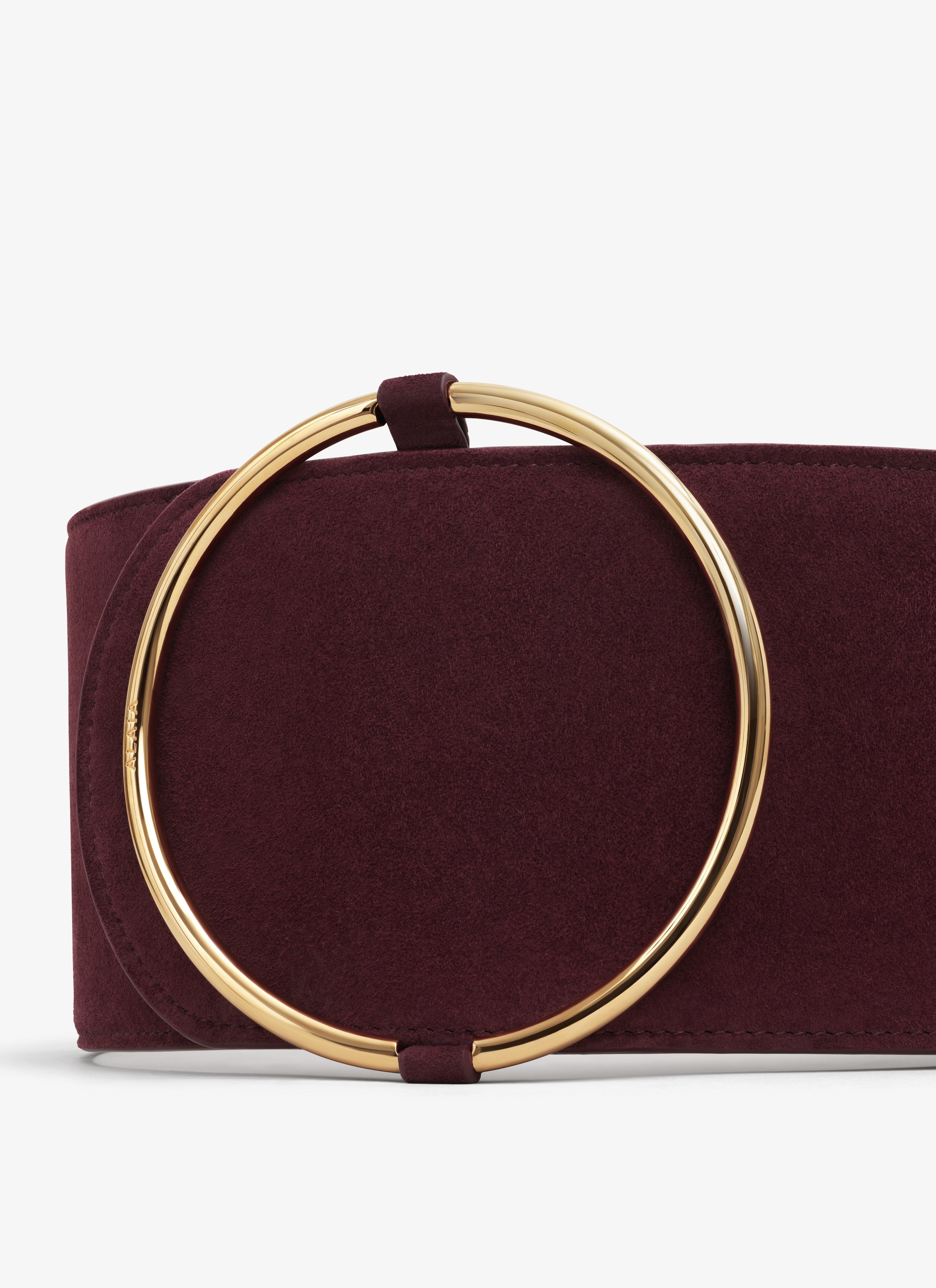 RING BELT IN SUEDE GOATSKIN - 3