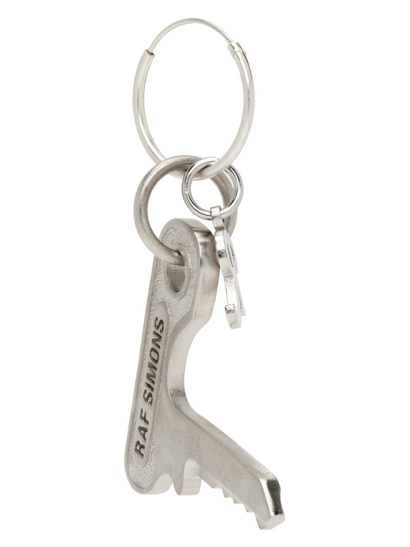 Raf Simons Silver Key Single Earring outlook