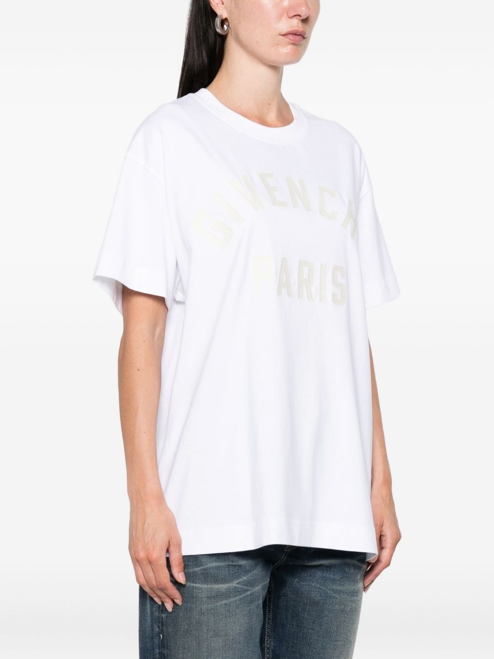 logo-print T-shirt - 3