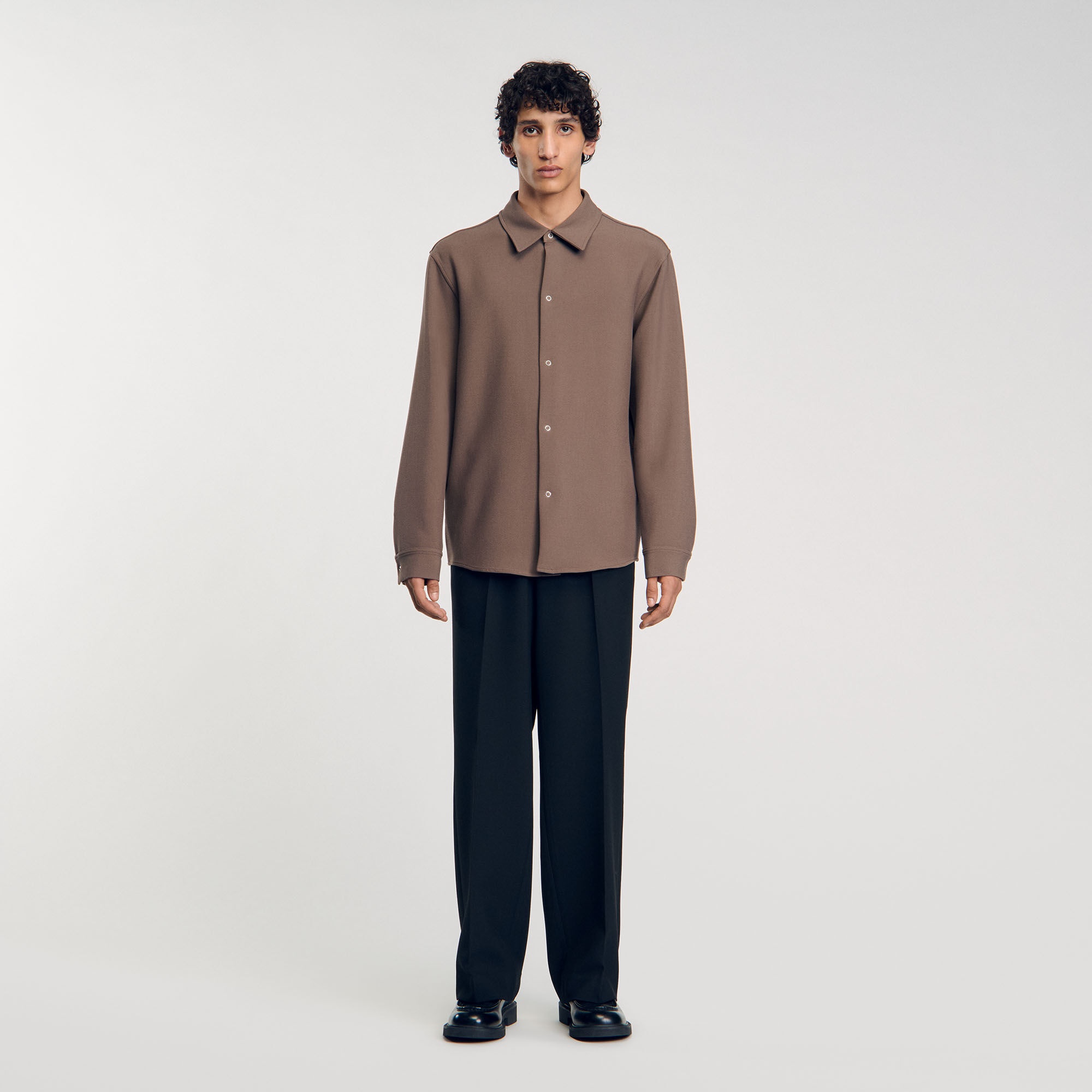 LONG-SLEEVED JERSEY SHIRT - 3
