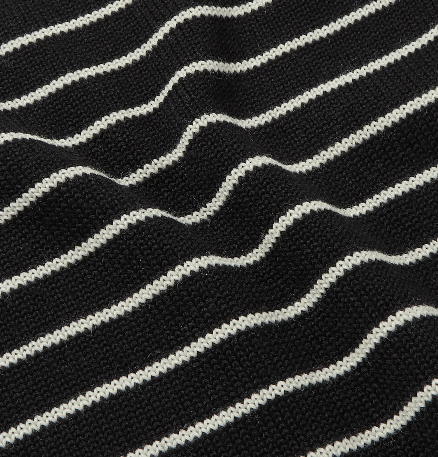 Slim-Fit Striped Virgin Wool Sweater - 3