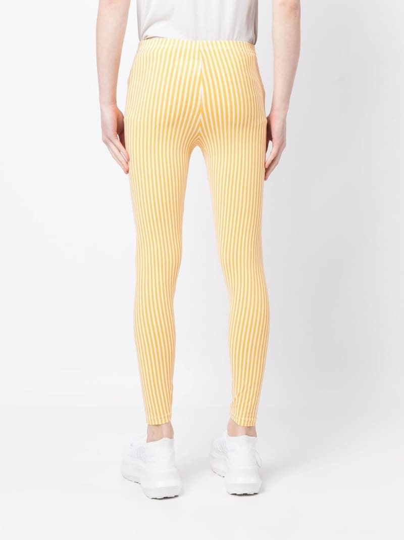 vertical-stripe leggings - 4