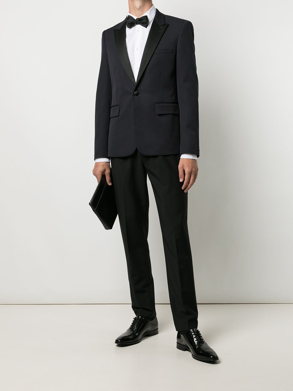 peak lapel tuxedo jacket - 2