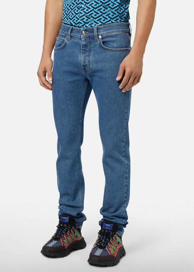 VERSACE Slim-Fit Denim Jeans outlook
