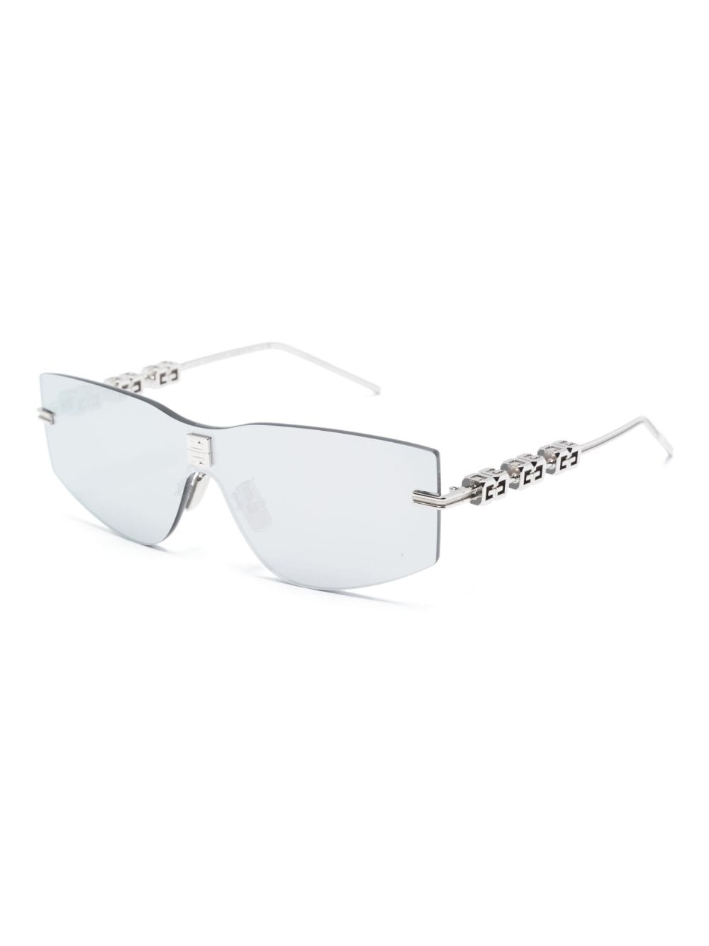 4G-logo detail rectangle sunglasses - 2