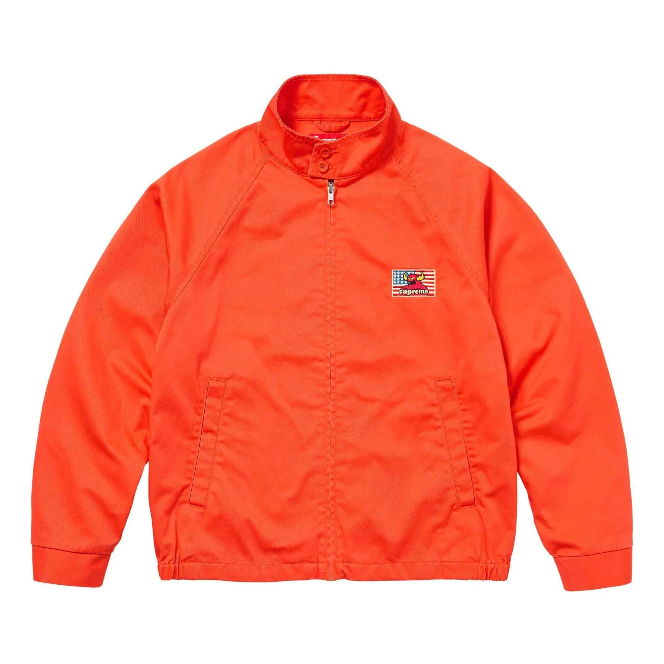 Supreme x Toy Machine Harrington Jacket 'Orange' SUP-SS24-073 - 1