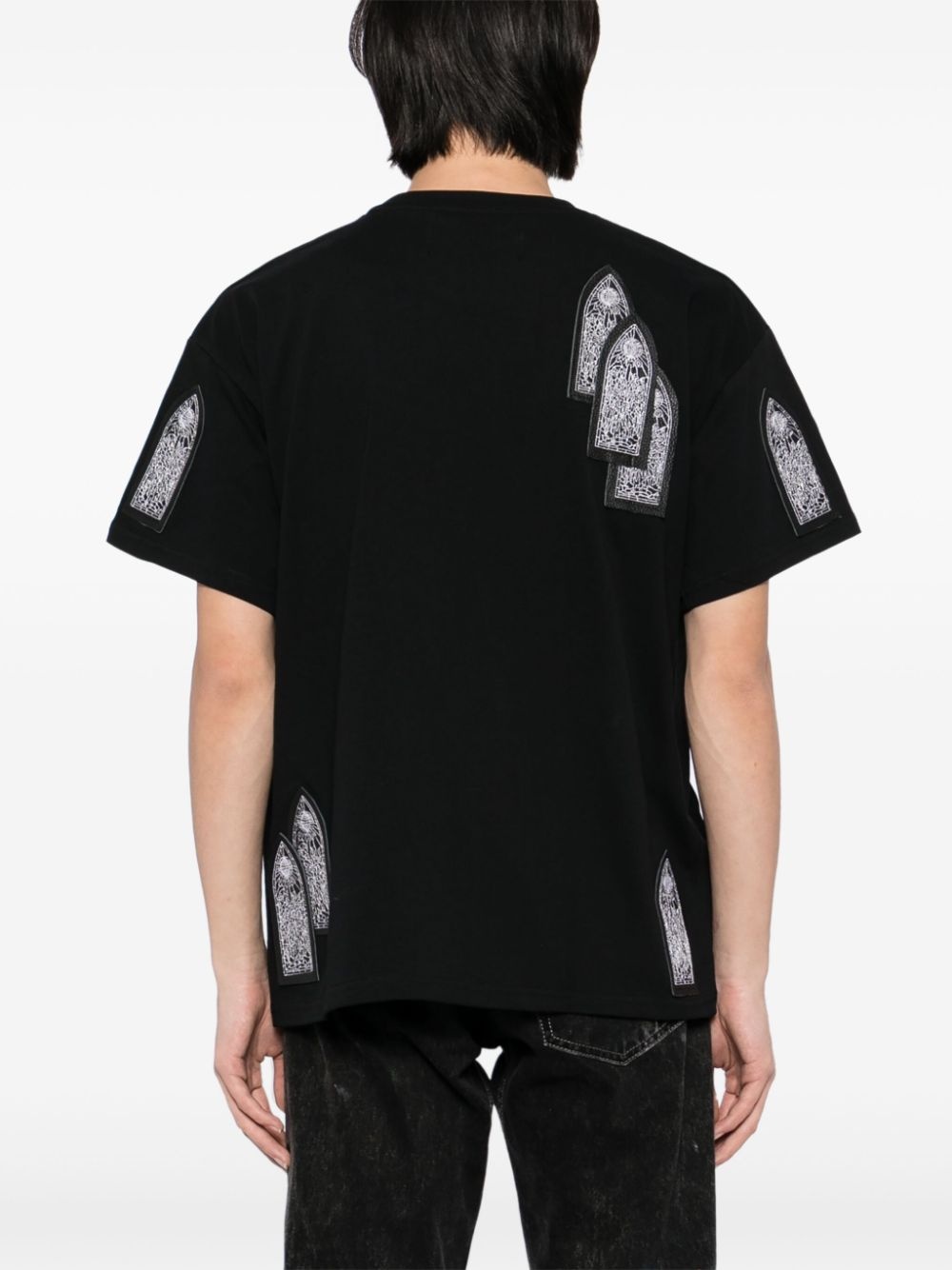 Window short-sleeves T-shirt - 3