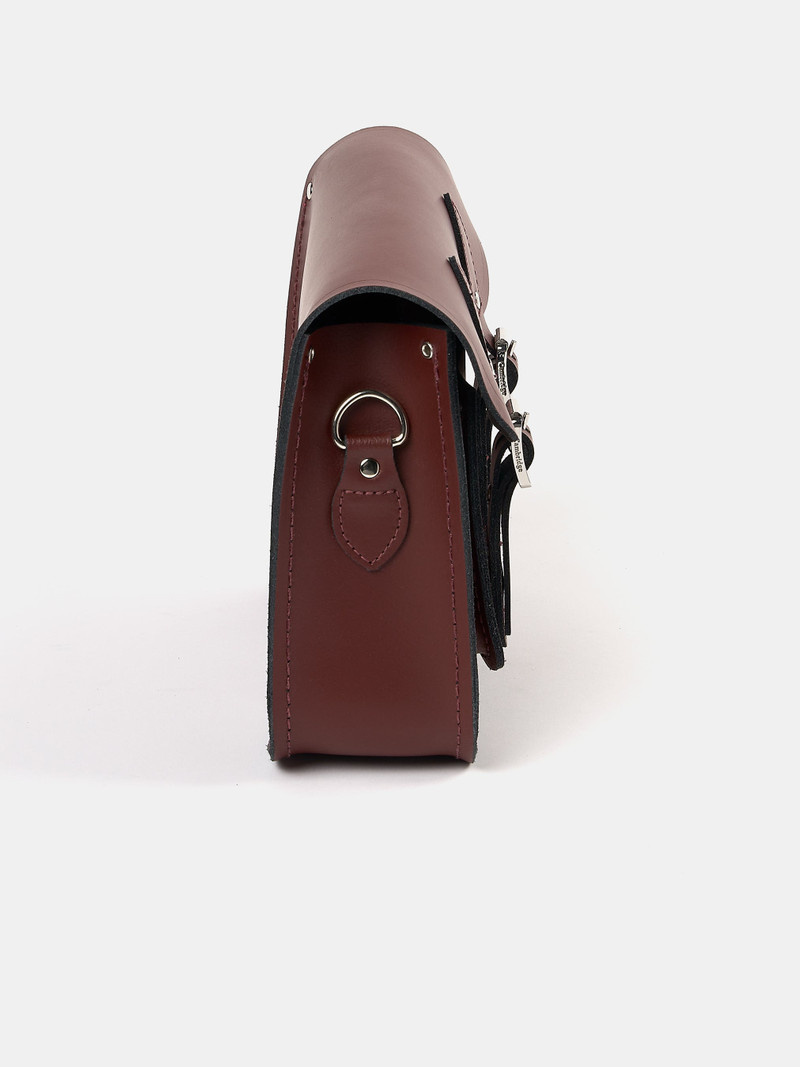 The Satchel Shoulder Bag - Oxblood 4