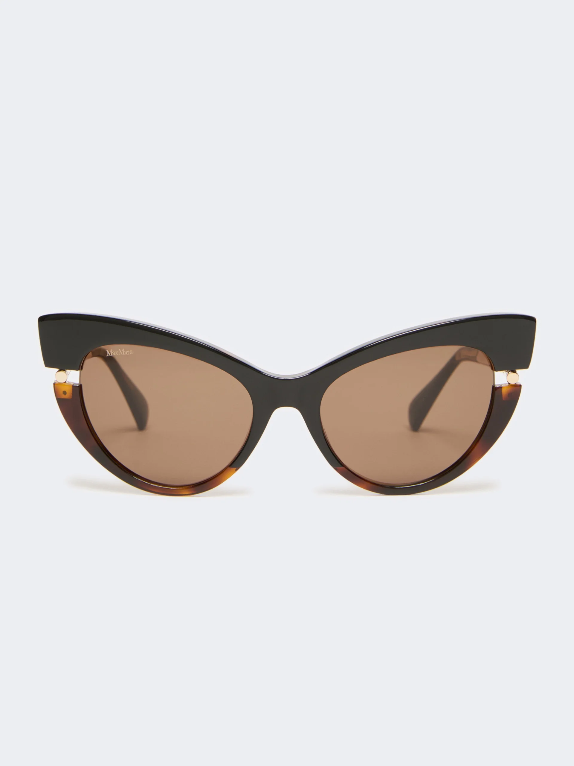 ESEDRA Acetate cat-eye glasses - TAWNY BRONZE BROWN - 1