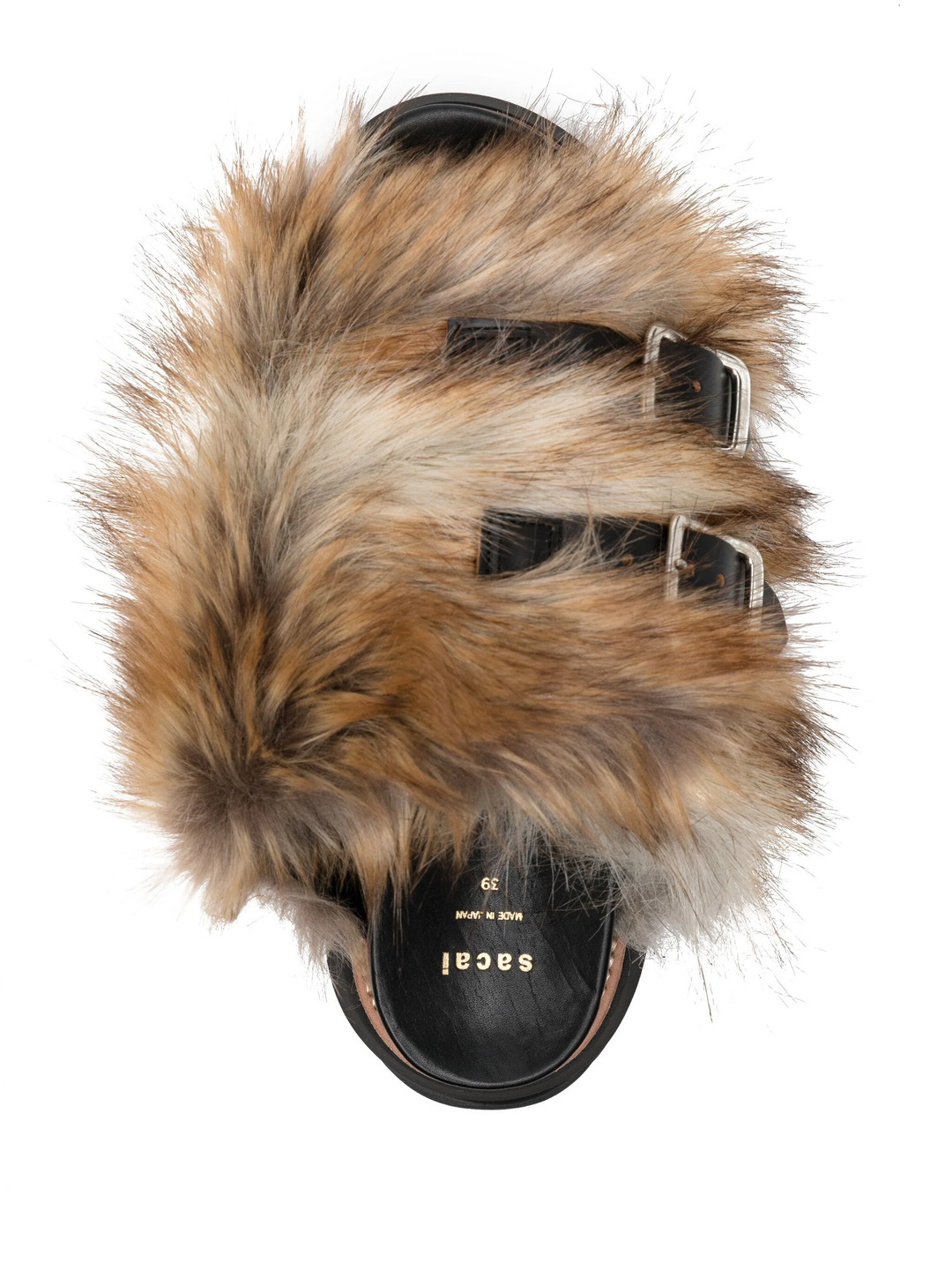 Faux Fur Sandals - 4
