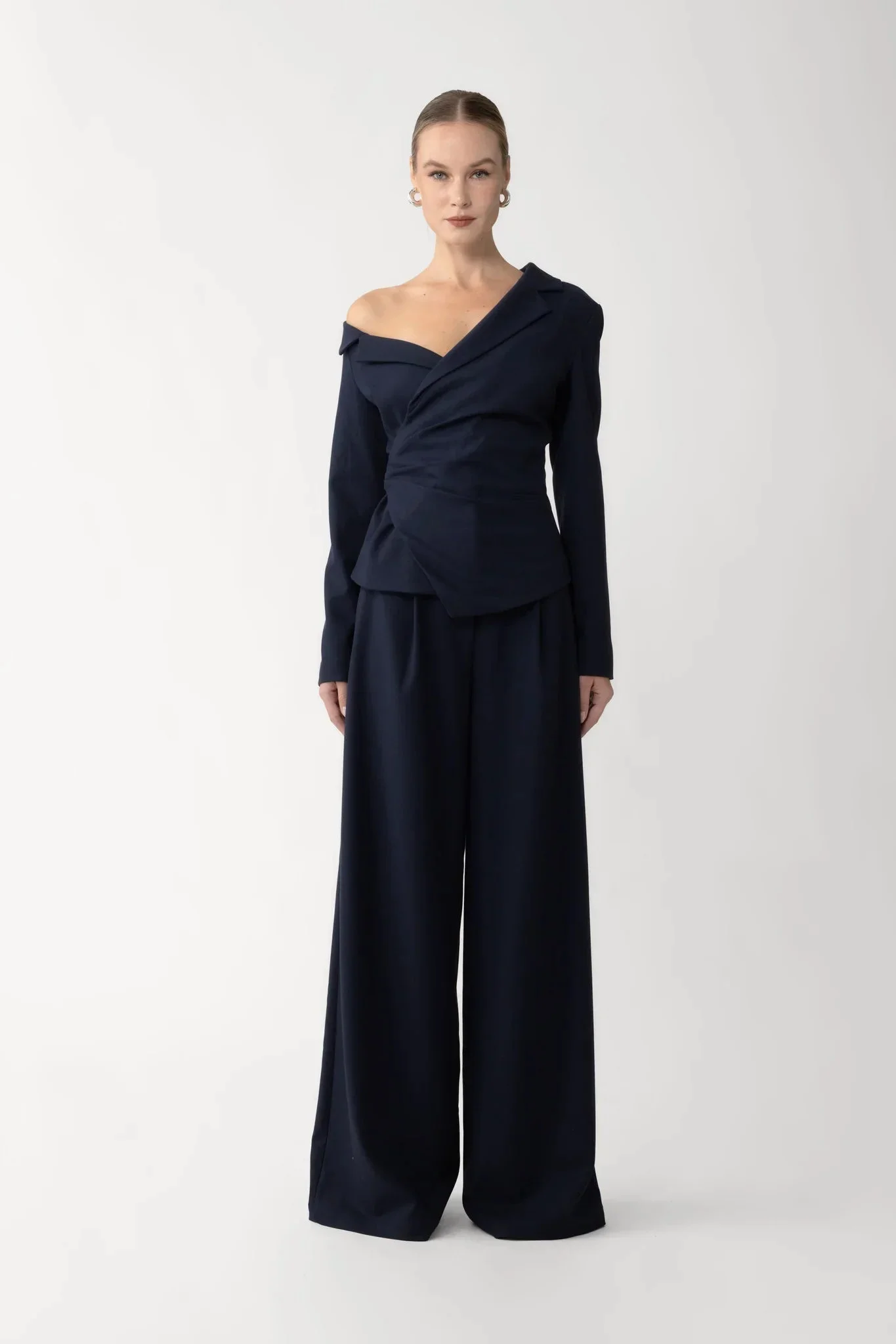 NEVE WOOL PANT - 1