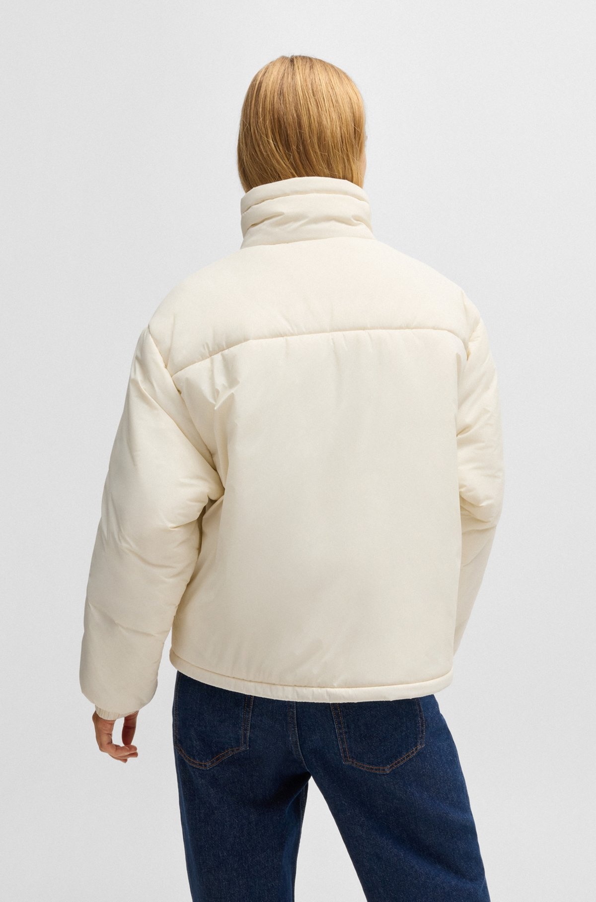 WATER-REPELLENT JACKET WITH HAPPY HUGO LOGO - 4