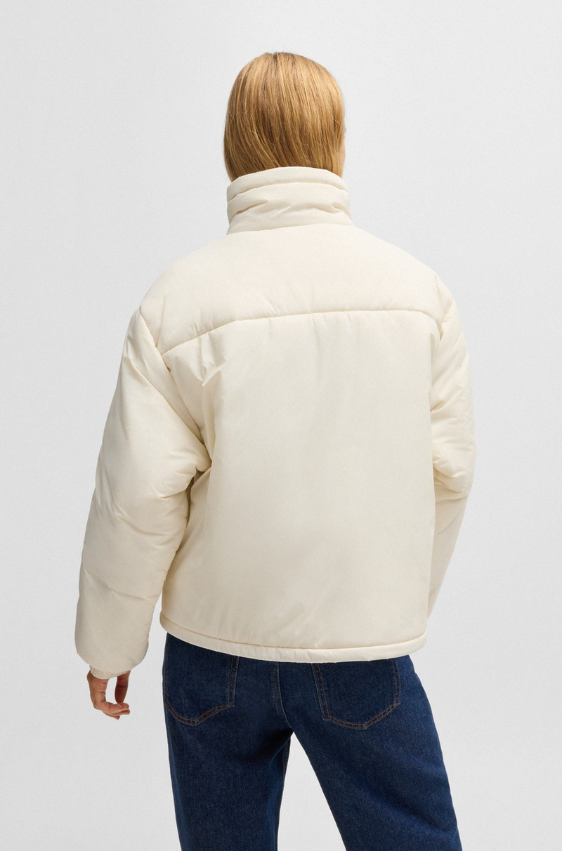 WATER-REPELLENT JACKET WITH HAPPY HUGO LOGO 4