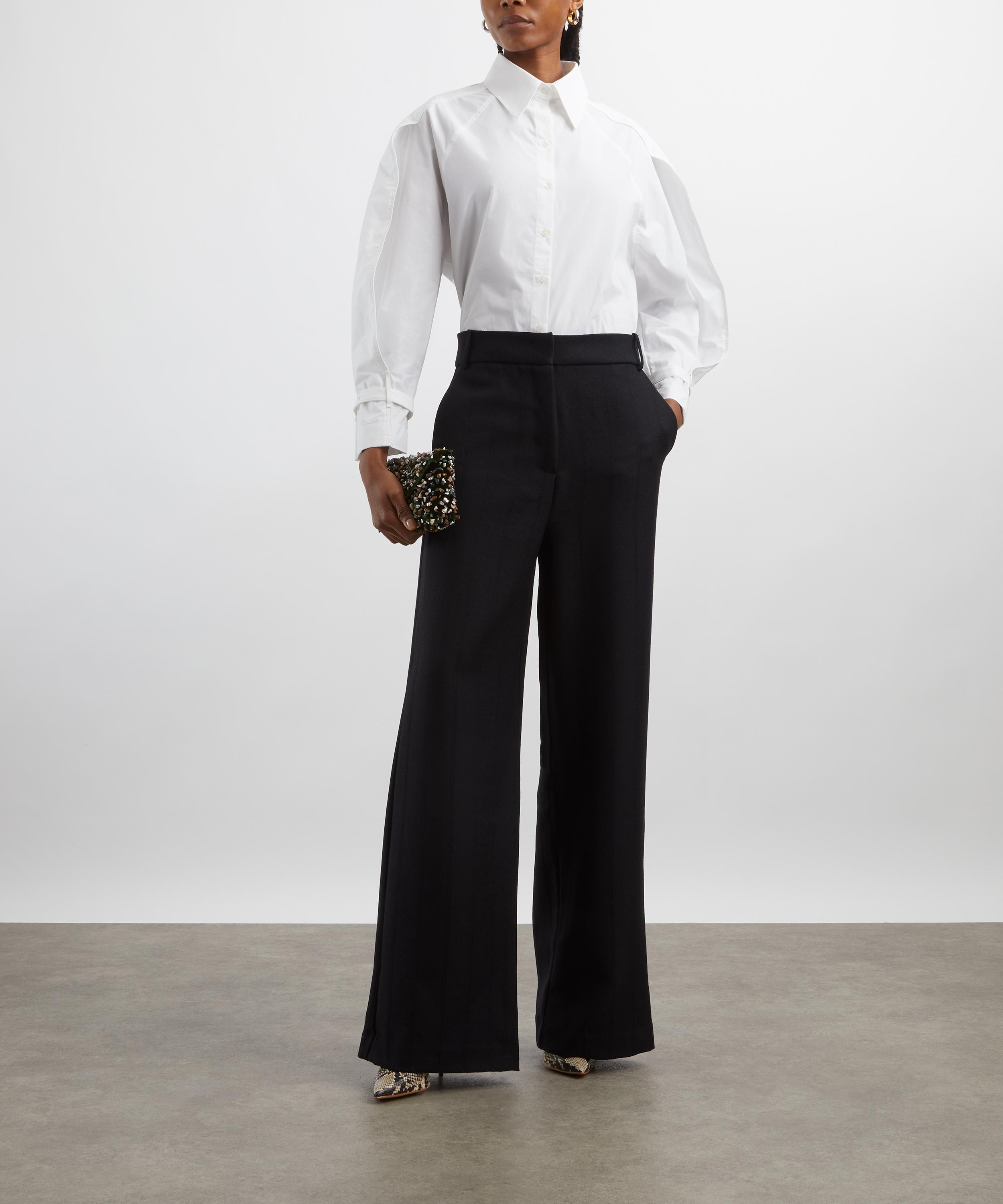 White Cotton Shirt - 2