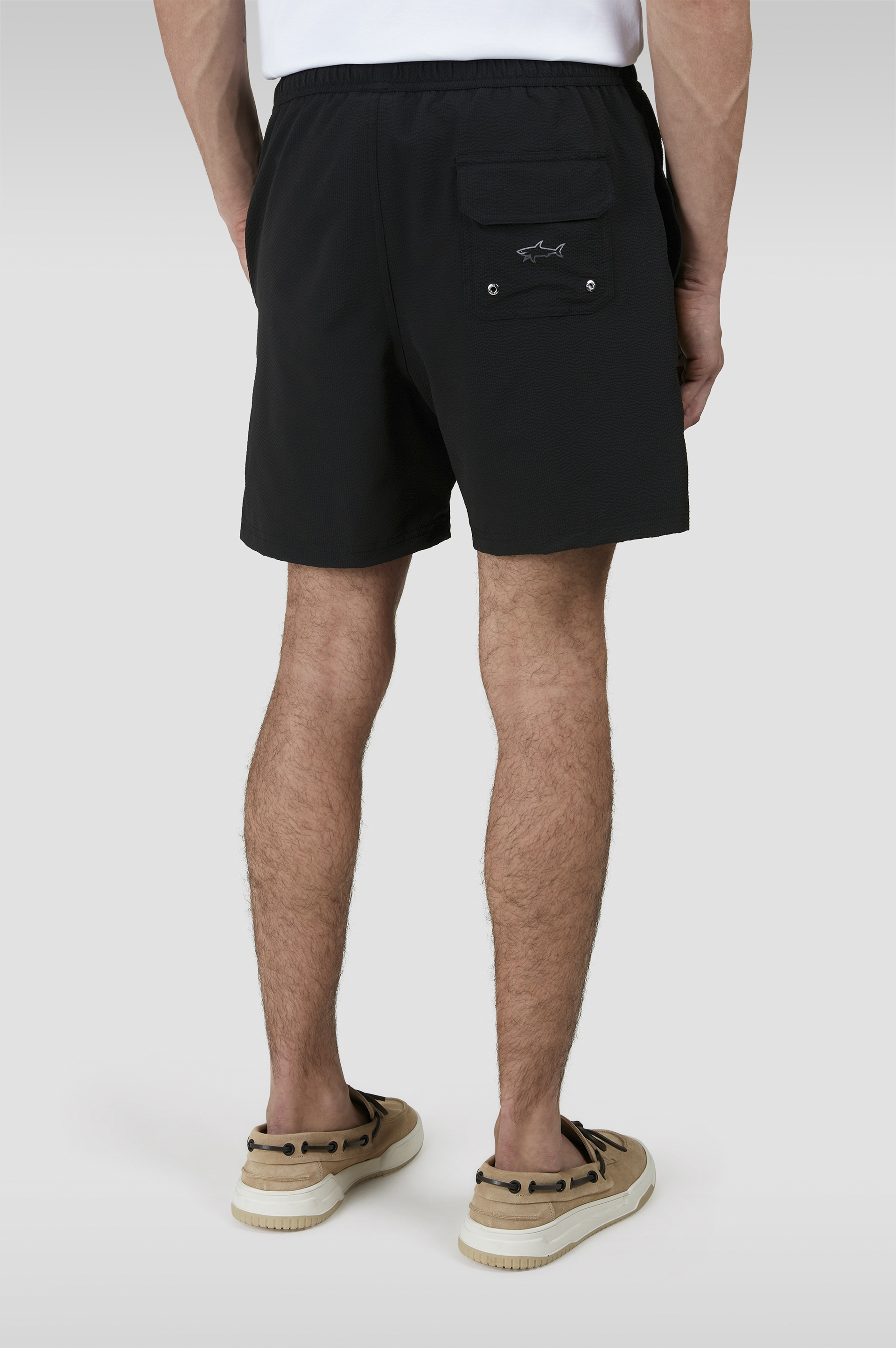 SWIMSUIT WITH SHARK REFLECTIVE PRINT - 3