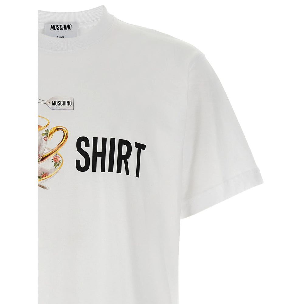 Moschino White T-Shirts & Vests - T-Shirts Men - 2