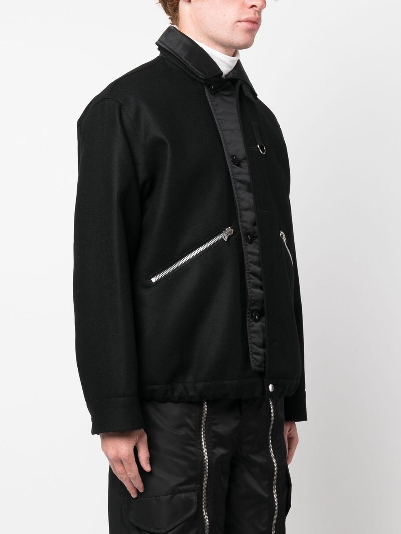wool Melton blouson jacket 3