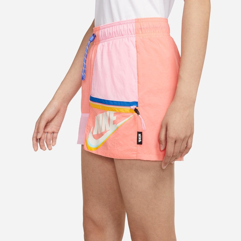 (WMNS) Nike AS W Nike Sportswear ICON CLASH Short CRIMSON BLISS DJ5376-641 - 7