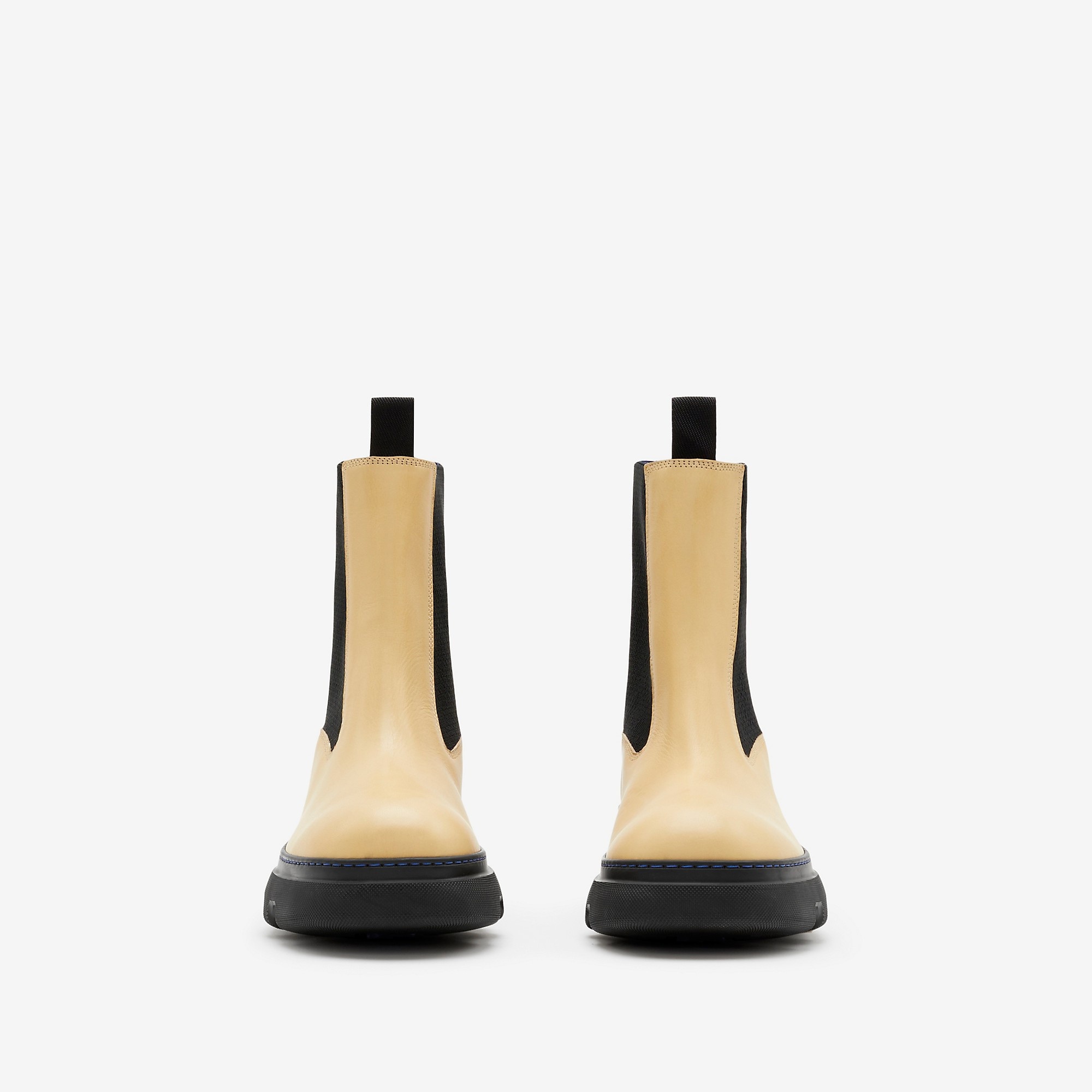 Leather Creeper Chelsea Boots - 3