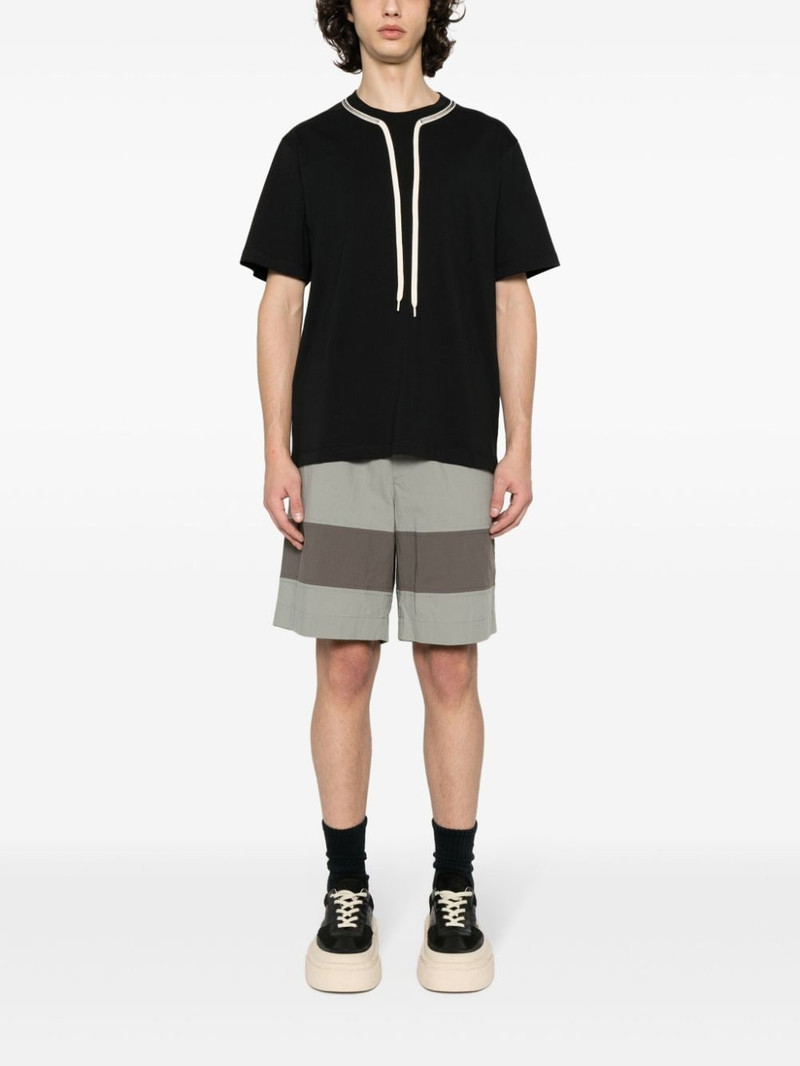 Craig Green colourblock panelled shorts outlook