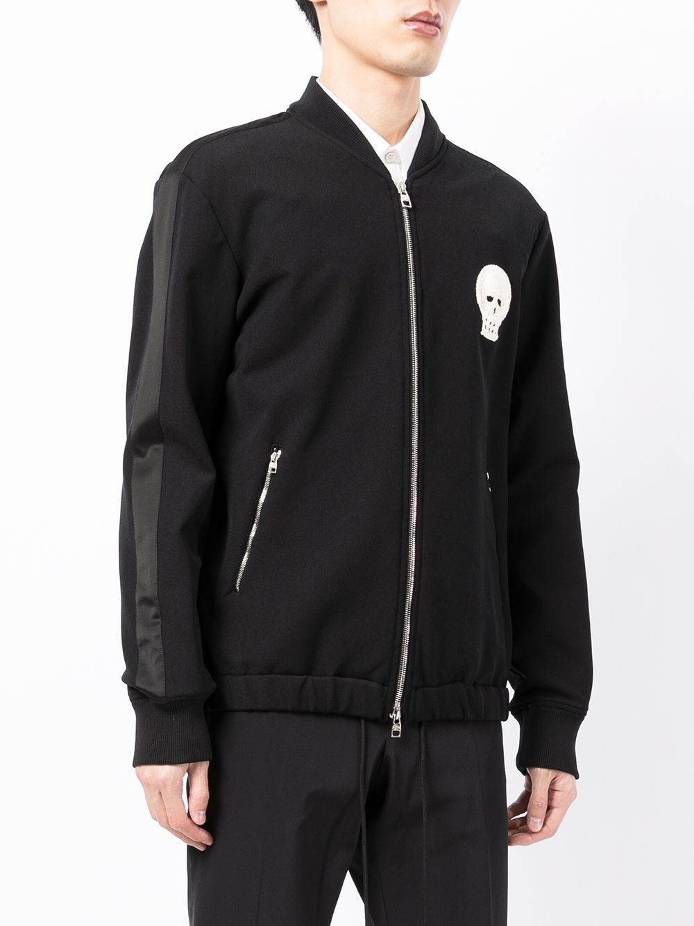 skull patch sports jacket - 3