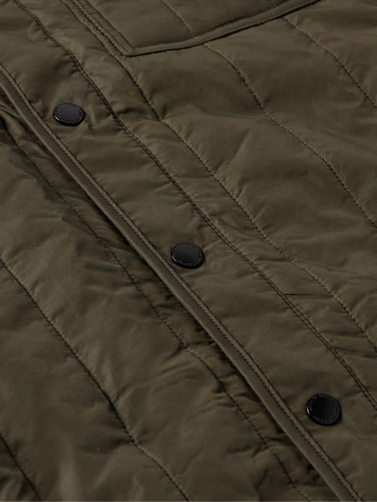 HyBridge Quilted Shell Shirt Jacket - 5