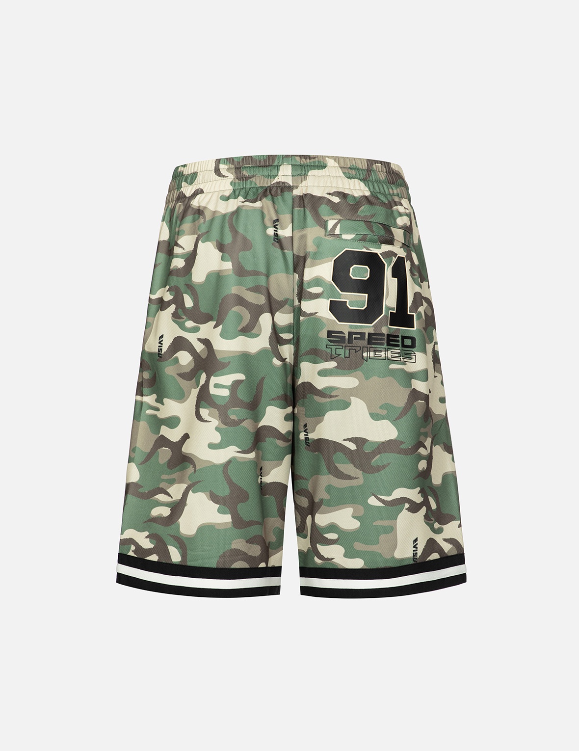GODHEAD APPLIQUÉ MESH SHORTS - 2