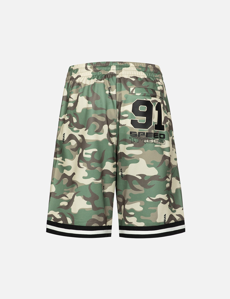 GODHEAD APPLIQUÉ MESH SHORTS 2