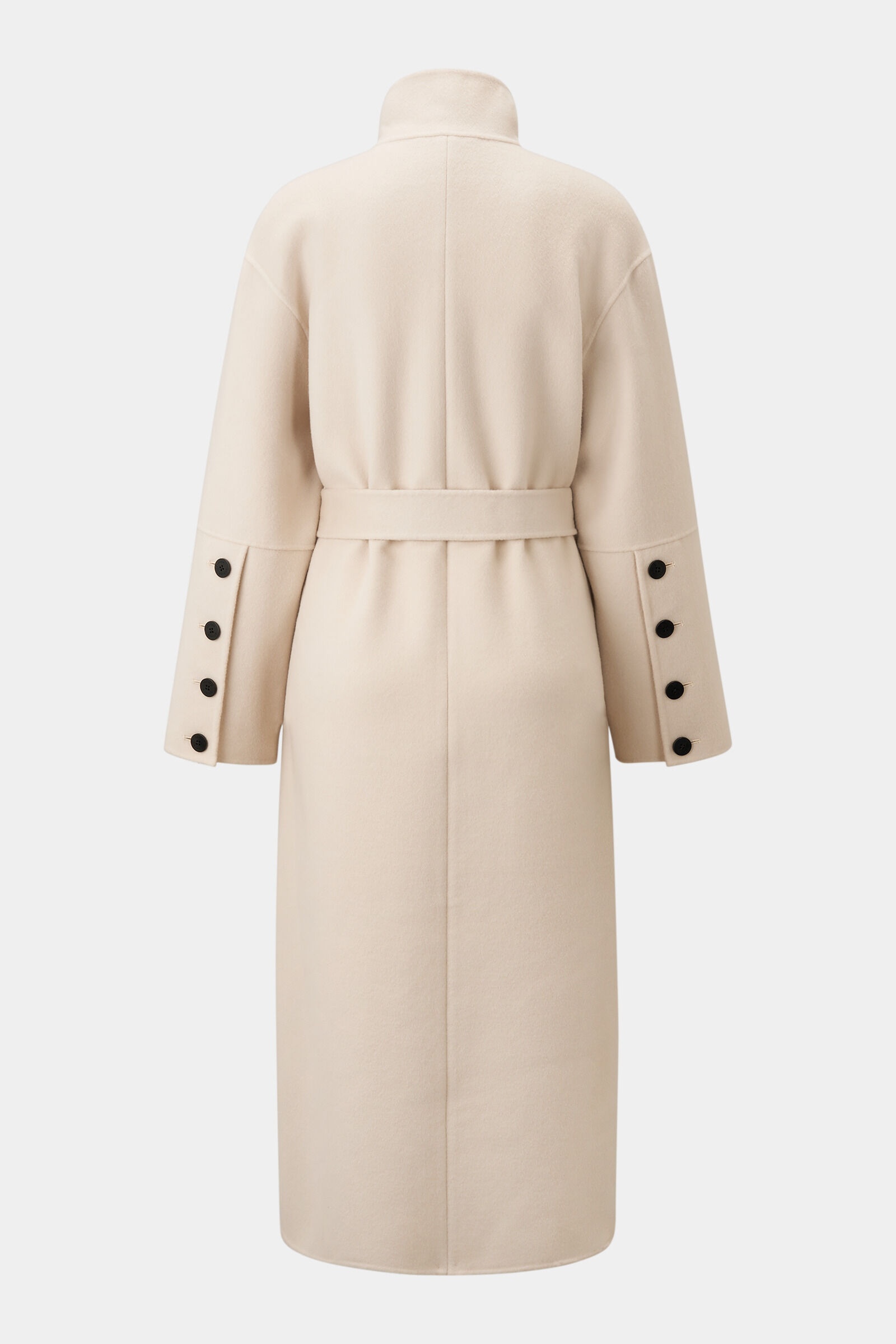 Amely Double-faced coat in Beige - 3