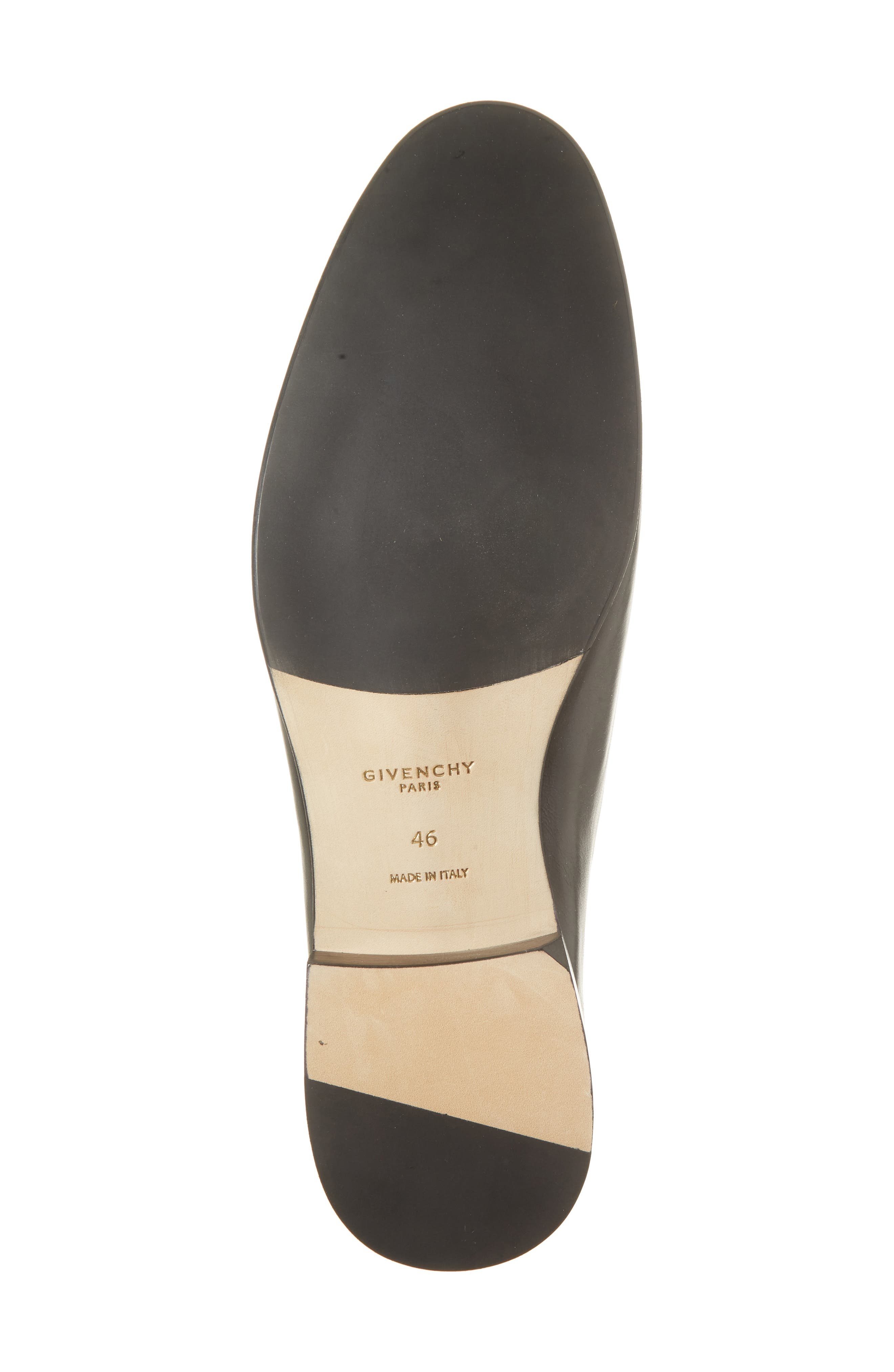 Givenchy Logo Label Convertible Loafer in Black/Natural at Nordstrom - 6