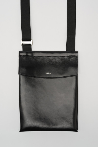 Our Legacy Pocket Bag Aamon Black Leather outlook