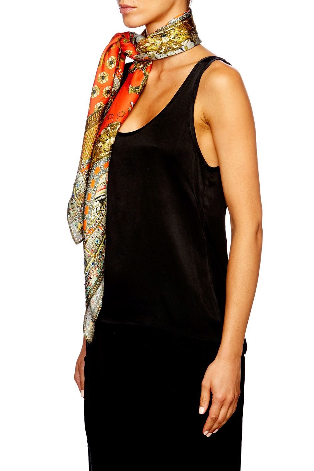 LARGE SQUARE SCARF - 6