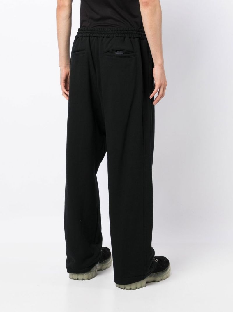 two-pocket cotton track pants - 4