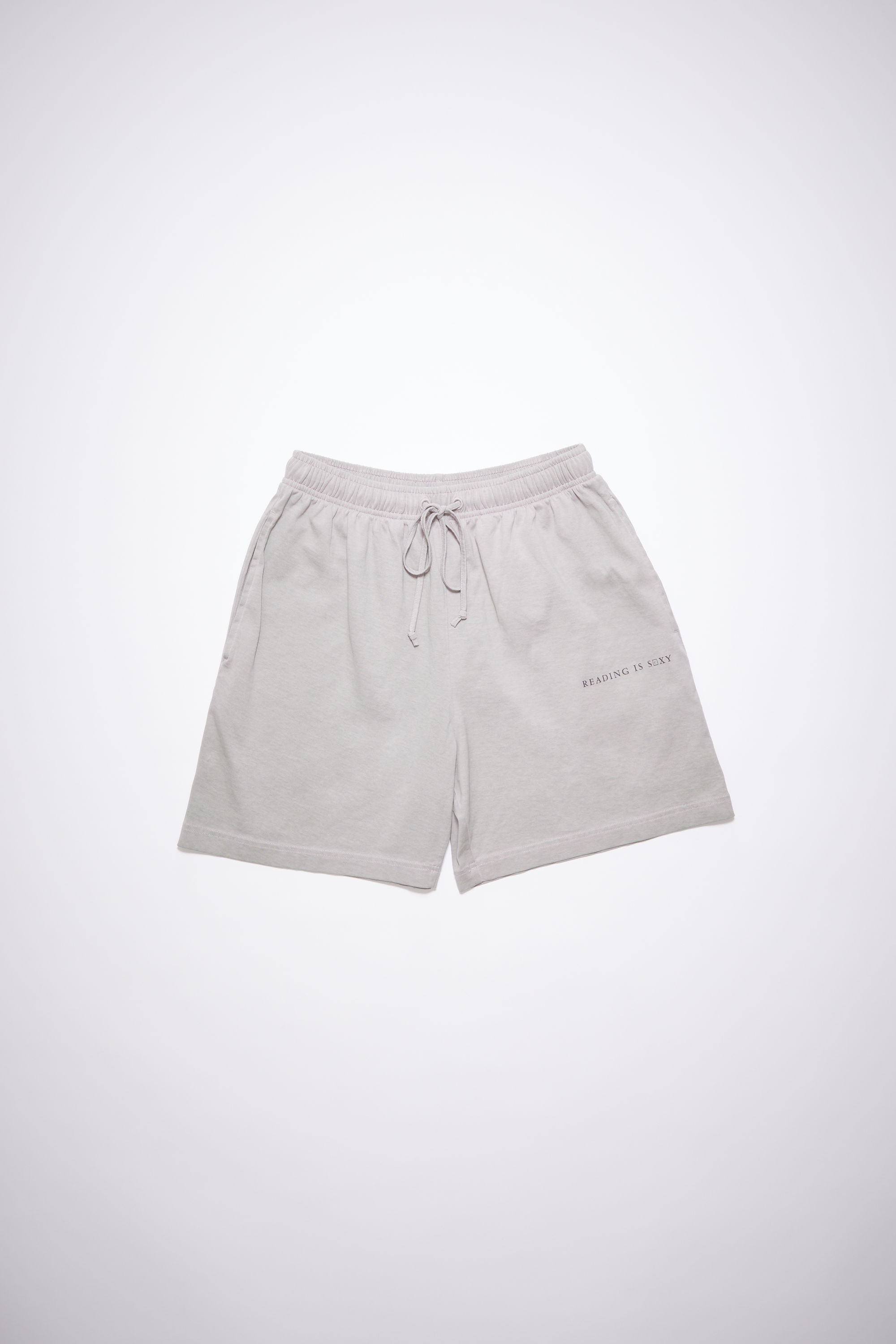 Printed shorts - Grey/purple - 5
