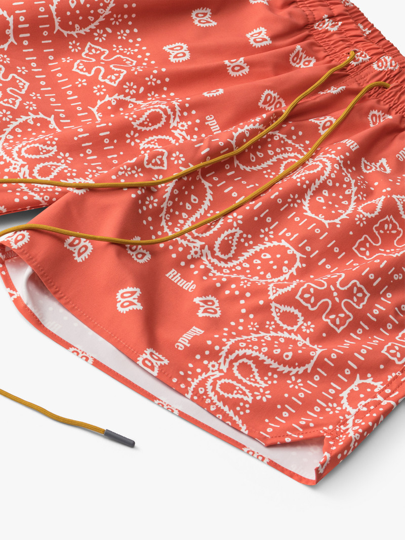 BANDANA PRINT SWIM TRUNKS 3