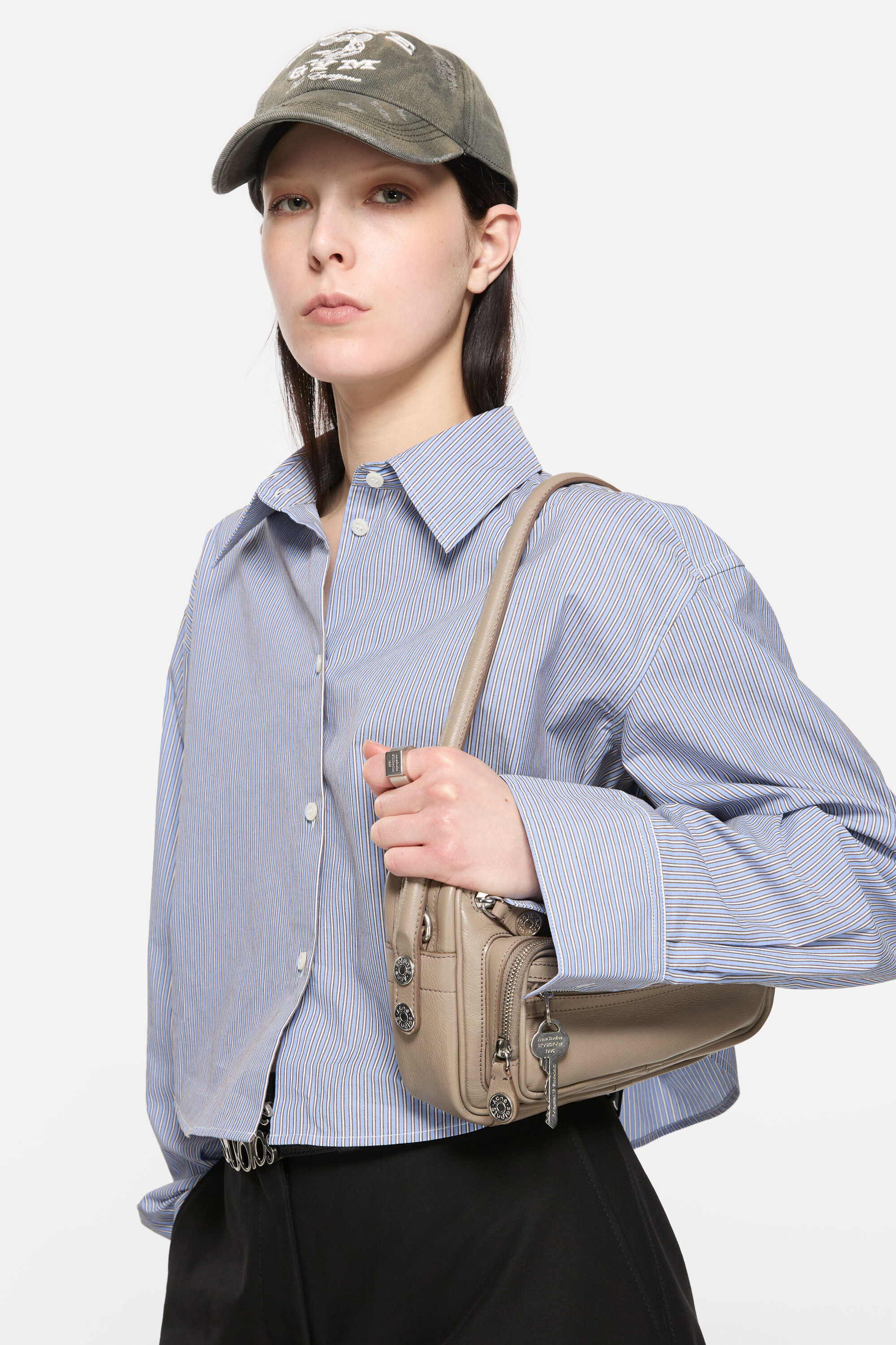 Camero Party shoulder bag - Taupe beige - 2